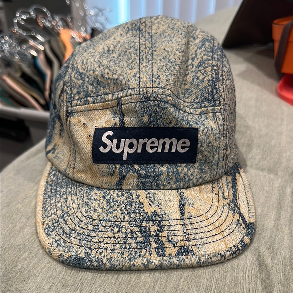 Supreme Denim Camp Hat